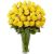 Rosas Amarillas en Florero x 36 und 